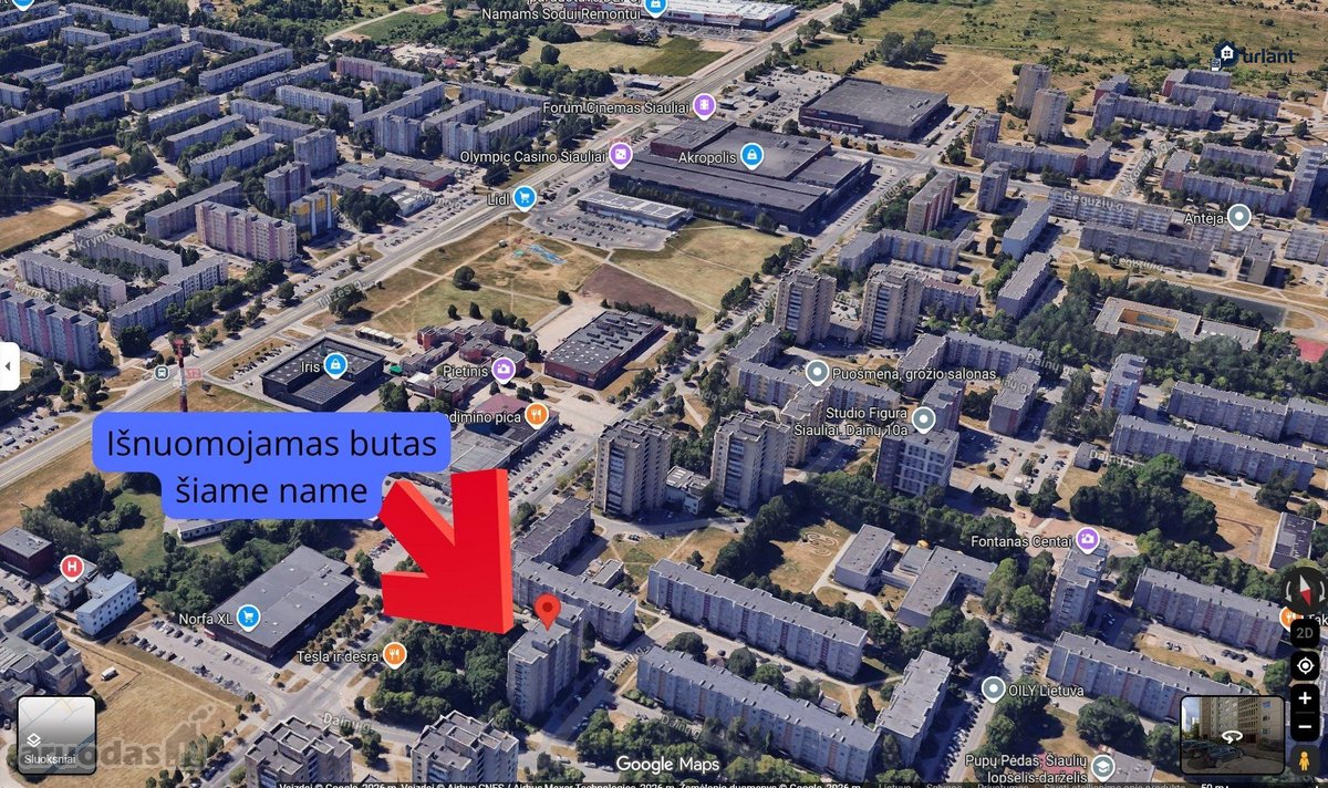 Išnuomuojamas 2 Kambarių Butas, Dainų - nuotraukos Nr. 17