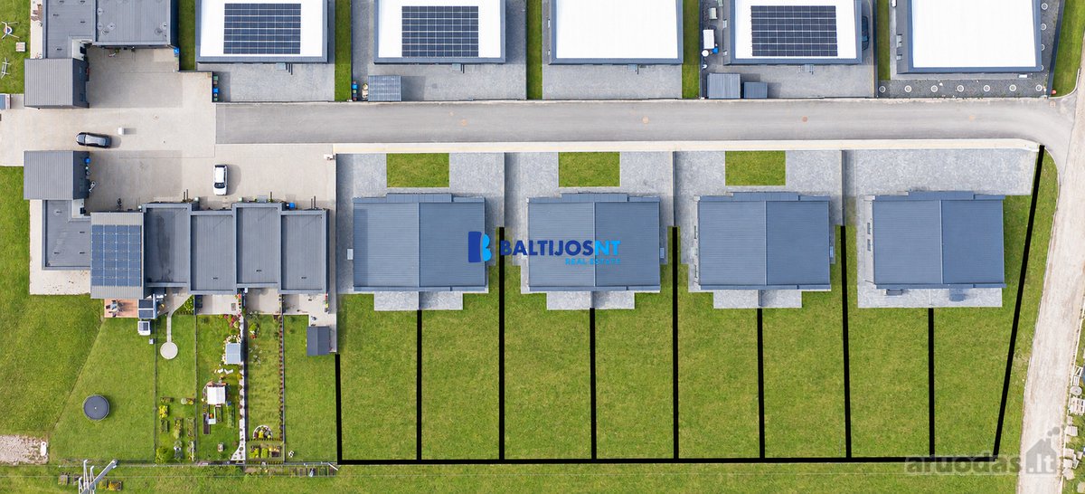 Modernaus fasado sublokuotas namas. Pilnos - nuotraukos Nr. 6