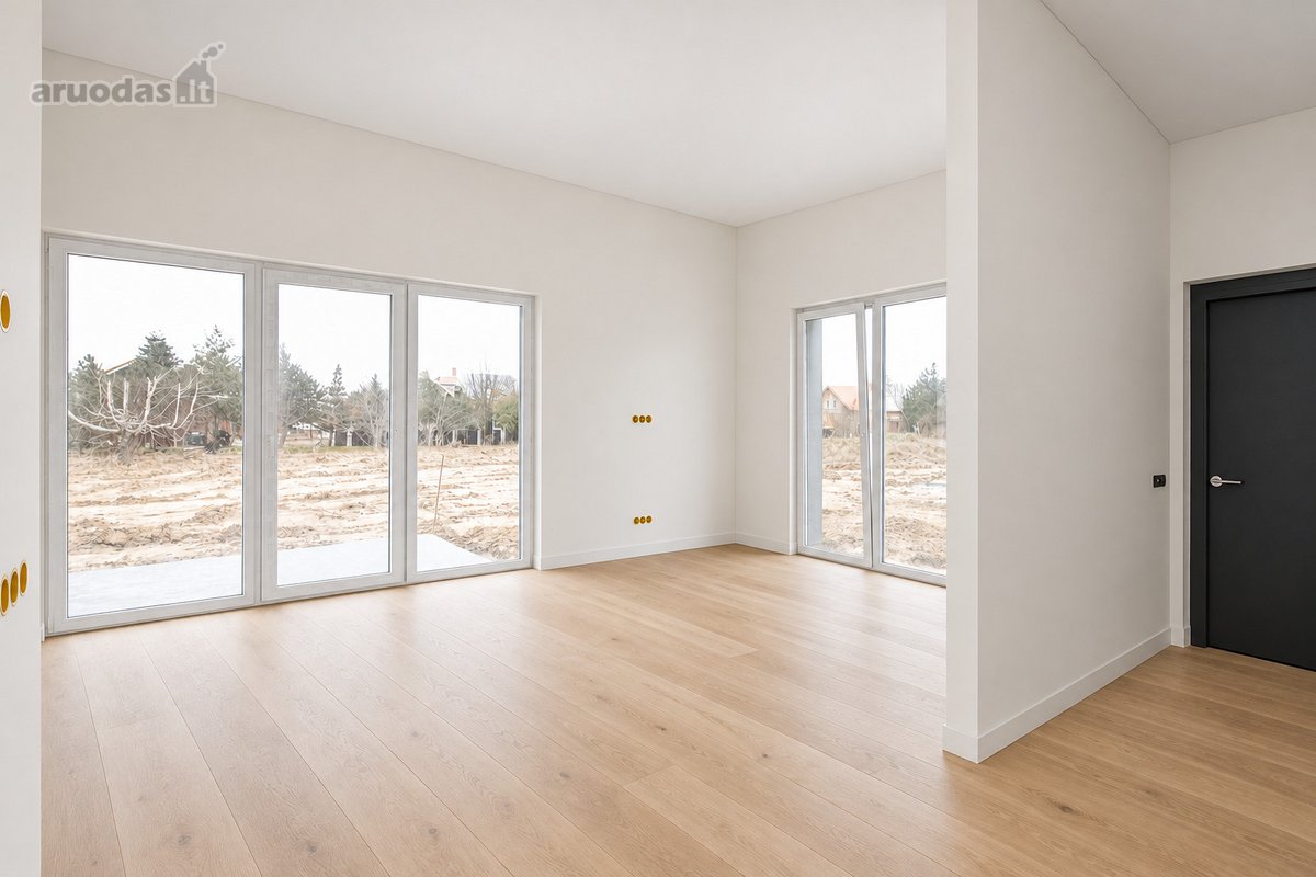 Modernaus fasado sublokuotas namas. Pilnos - nuotraukos Nr. 7