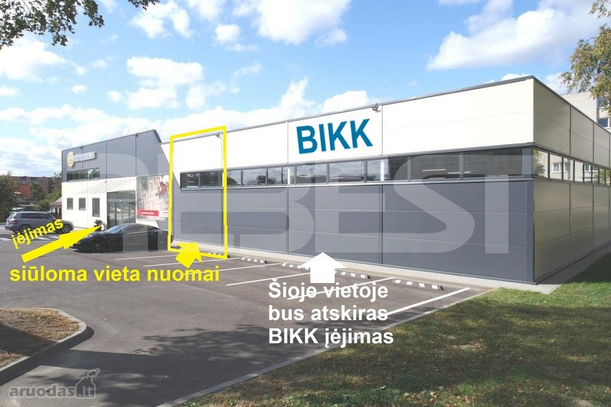 Nuomojamos 55 kv.m ploto prekybinės patalpos - nuotraukos Nr. 2