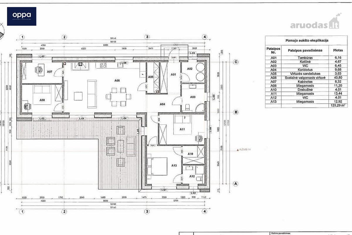 Parduodamas modernios architektūros, vieno - nuotraukos Nr. 50