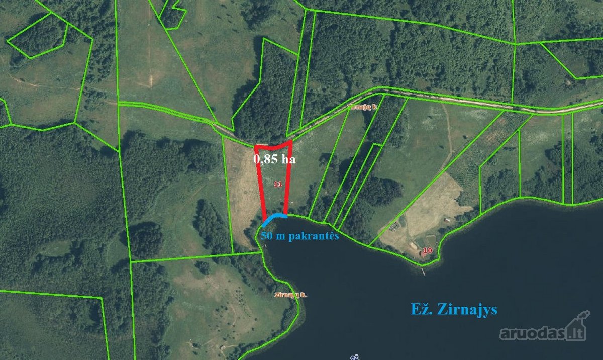 Parduodamas 0,85 ha namų valdos žemės sklypas - nuotraukos Nr. 13