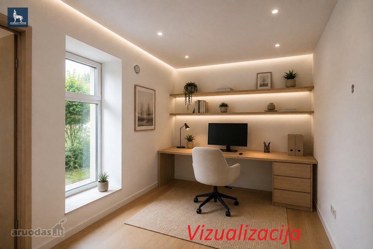 Parduodama 80,57 m² namo dalis su privačiu 3 - nuotraukos Nr. 11