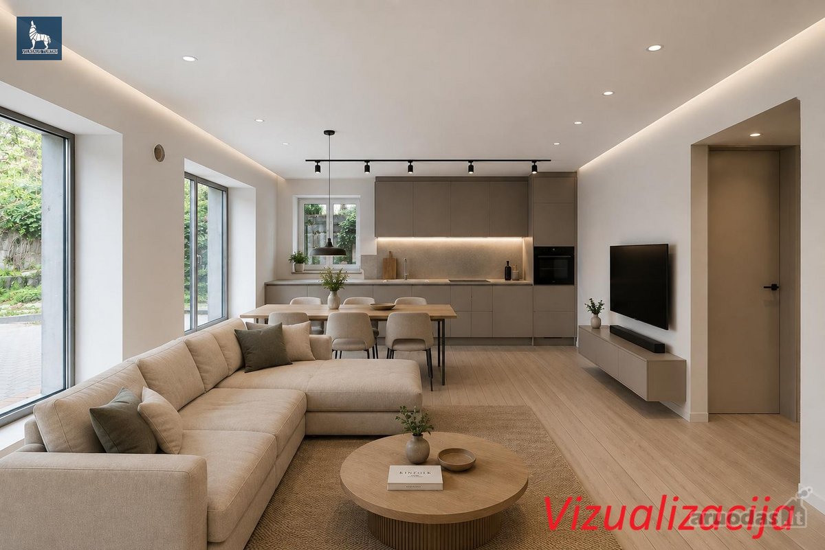 Parduodama 80,57 m² namo dalis su privačiu 3 - nuotraukos Nr. 5