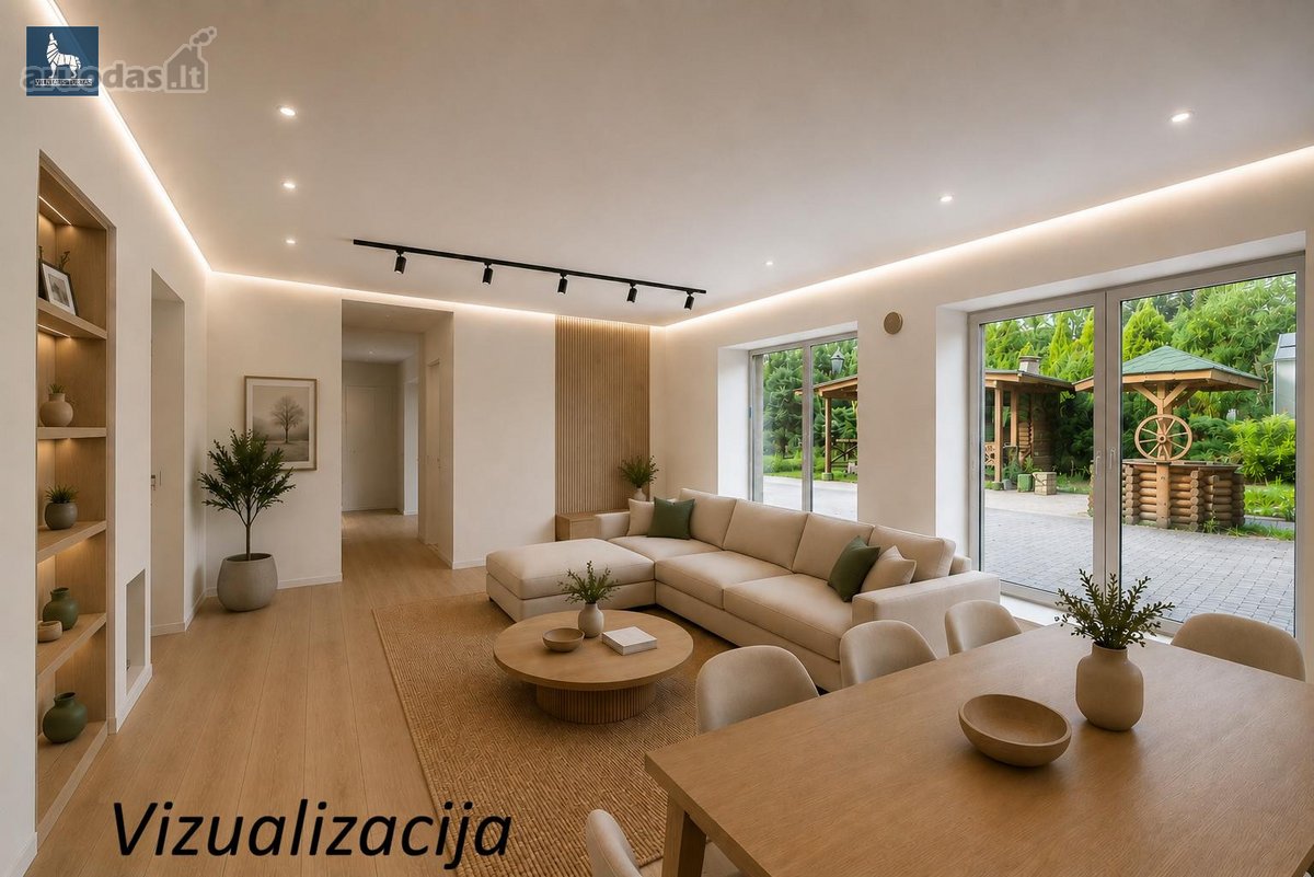 Parduodama 80,57 m² namo dalis su privačiu 3 - nuotraukos Nr. 7