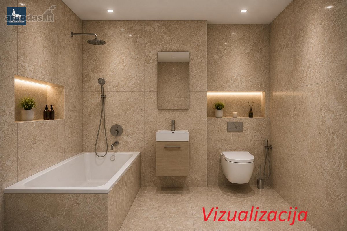 Parduodama 80,57 m² namo dalis su privačiu 3 - nuotraukos Nr. 15