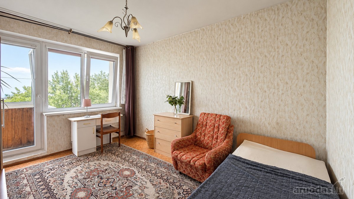 Nuomojamas 56 m², 2 kambarių butas Žirmūnuose - nuotraukos Nr. 3