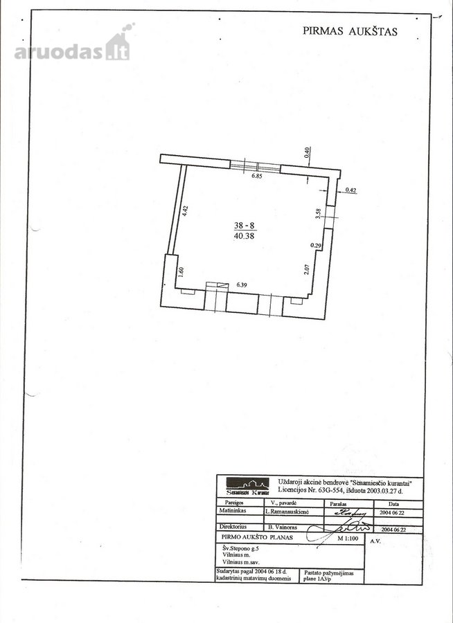 Parduodamos 40,38 m² negyvenamosios - nuotraukos Nr. 10