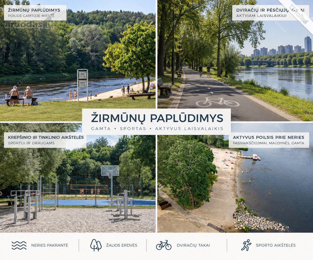 Parduodamas Naujai Suremontuotas 2 Kambarių - nuotraukos Nr. 35