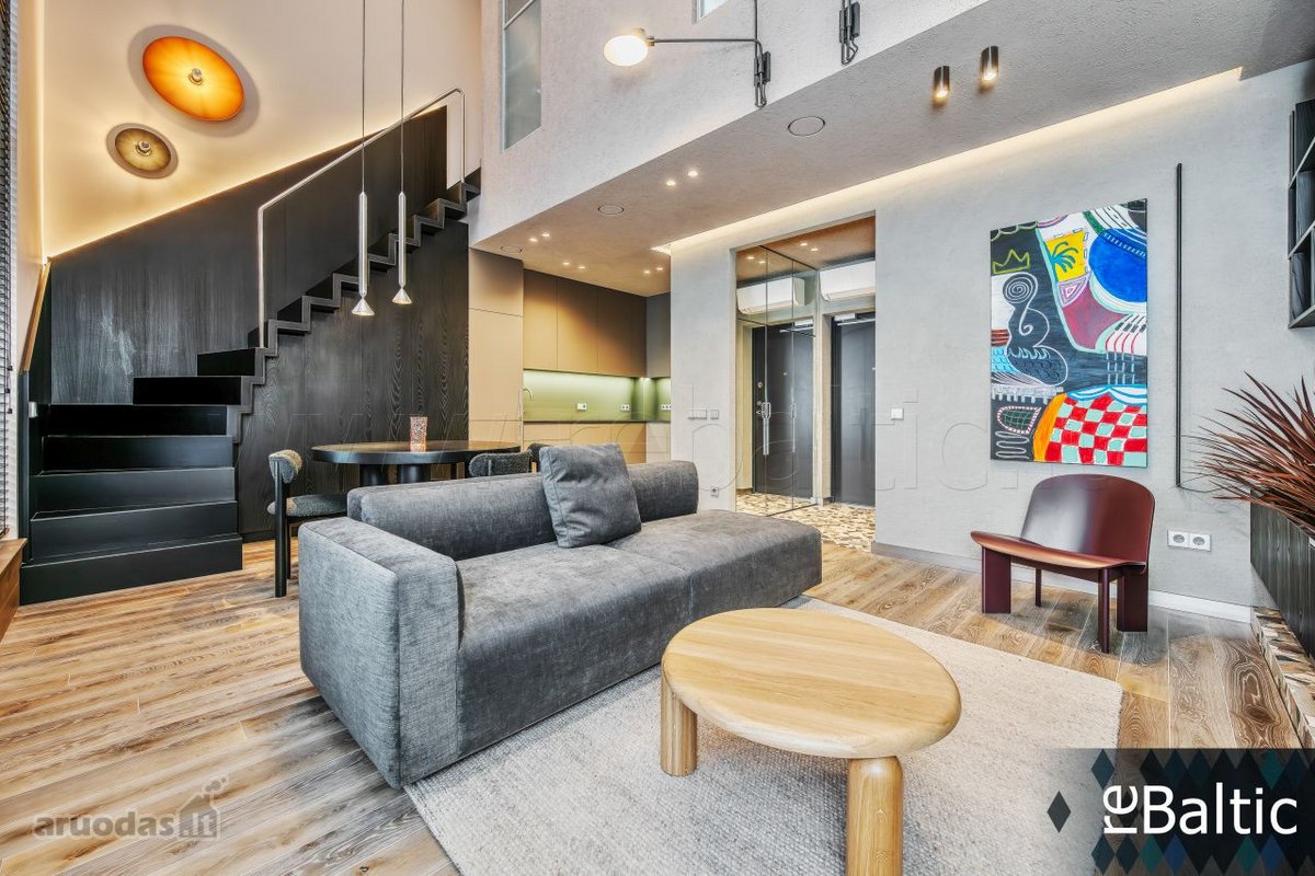 Apartamentai įspūdingo aukščio lubomis ir 15+ - nuotraukos Nr. 5
