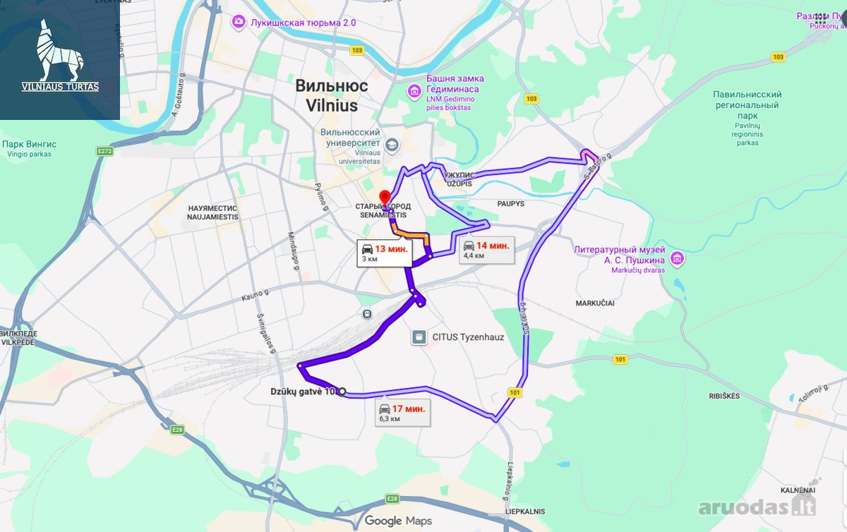 Nuomojamas 1 kambario butas Dzūkų g., - nuotraukos Nr. 16