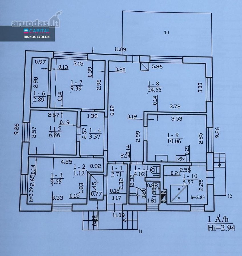 Parduodamas C Klasės Namas Su Terasa Ir Pilna - nuotraukos Nr. 15
