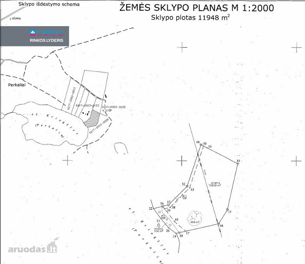 1,19 ha rekreacinis sklypas ant Perkalio - nuotraukos Nr. 9