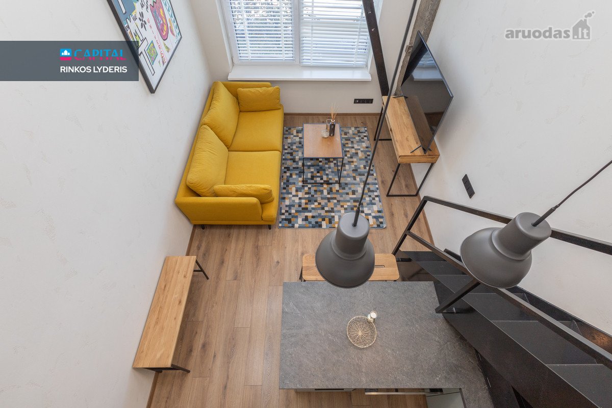Loft206 projekte nuomojamas Pilnai Įrengtas - nuotraukos Nr. 2