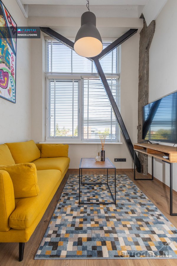 Loft206 projekte nuomojamas Pilnai Įrengtas - nuotraukos Nr. 4
