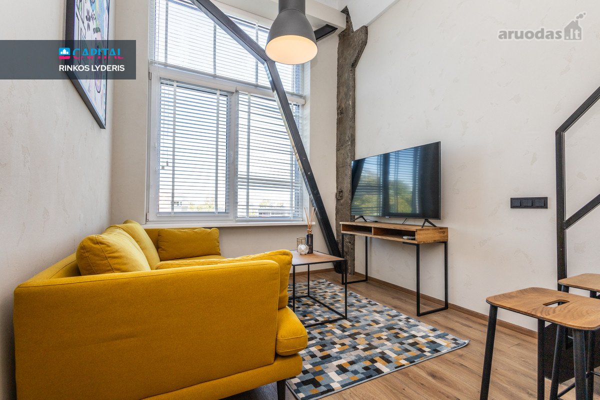 Loft206 projekte nuomojamas Pilnai Įrengtas - nuotraukos Nr. 5