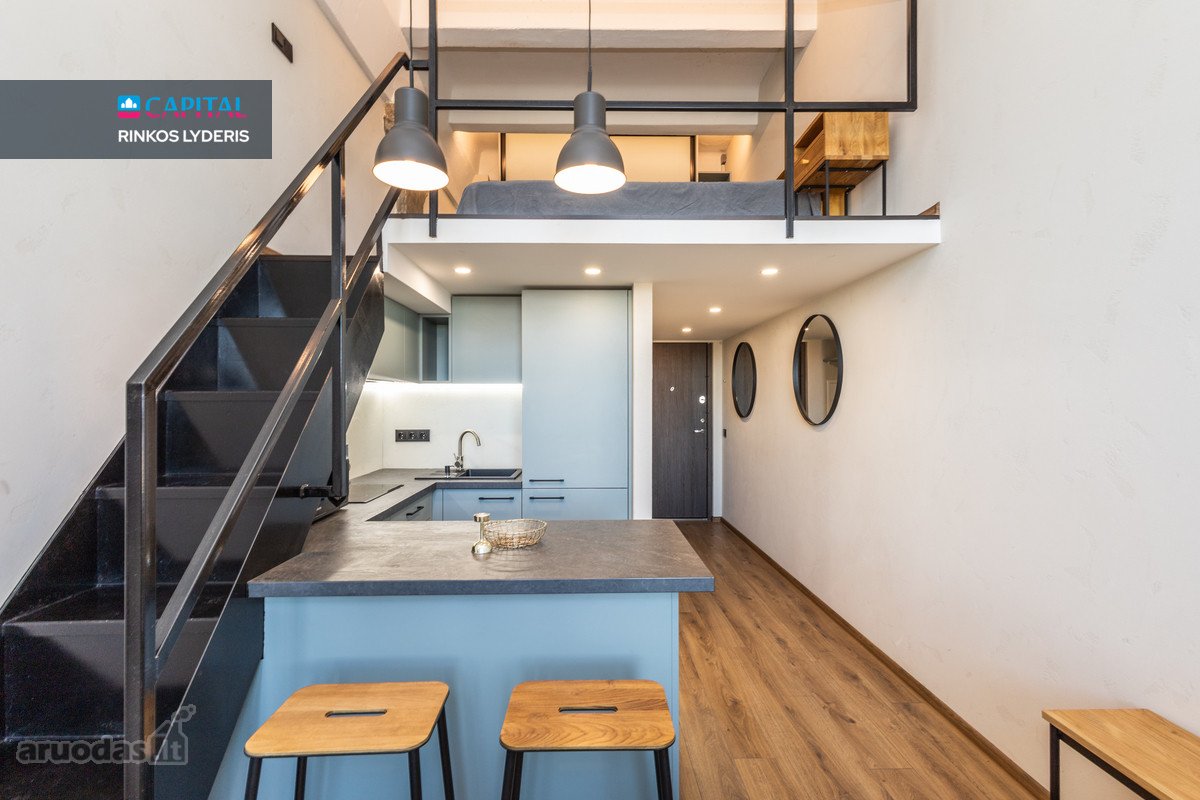 Loft206 projekte nuomojamas Pilnai Įrengtas - nuotraukos Nr. 10