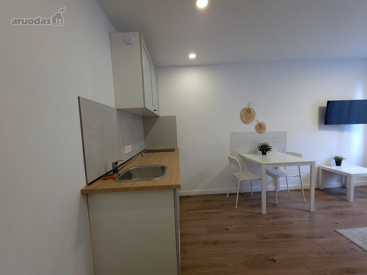 Jauki, pilnai įrengta dviejų kambarių studija - nuotraukos Nr. 20