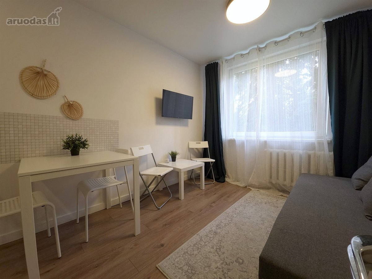 Jauki, pilnai įrengta dviejų kambarių studija - nuotraukos Nr. 19