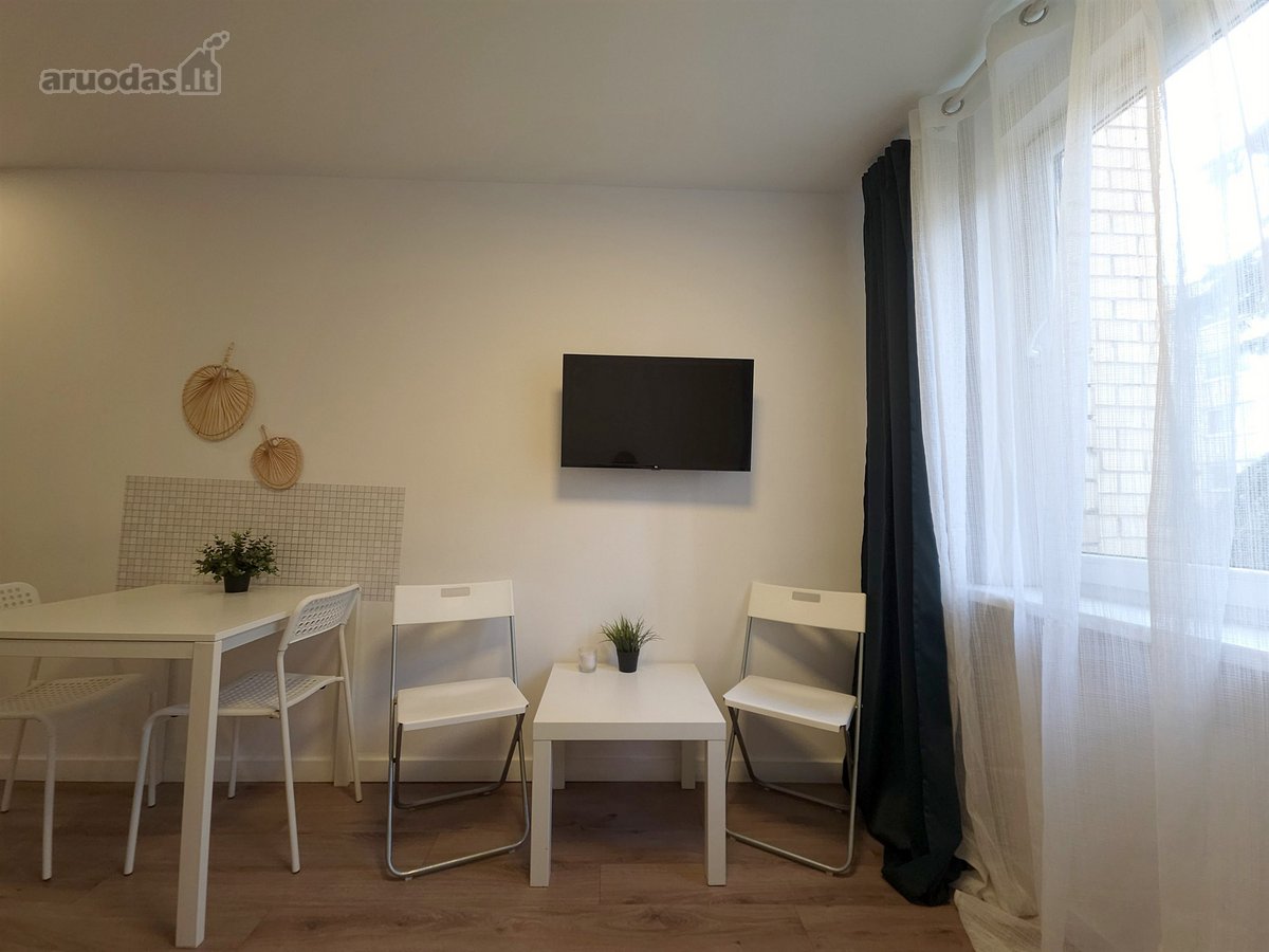Jauki, pilnai įrengta dviejų kambarių studija - nuotraukos Nr. 17