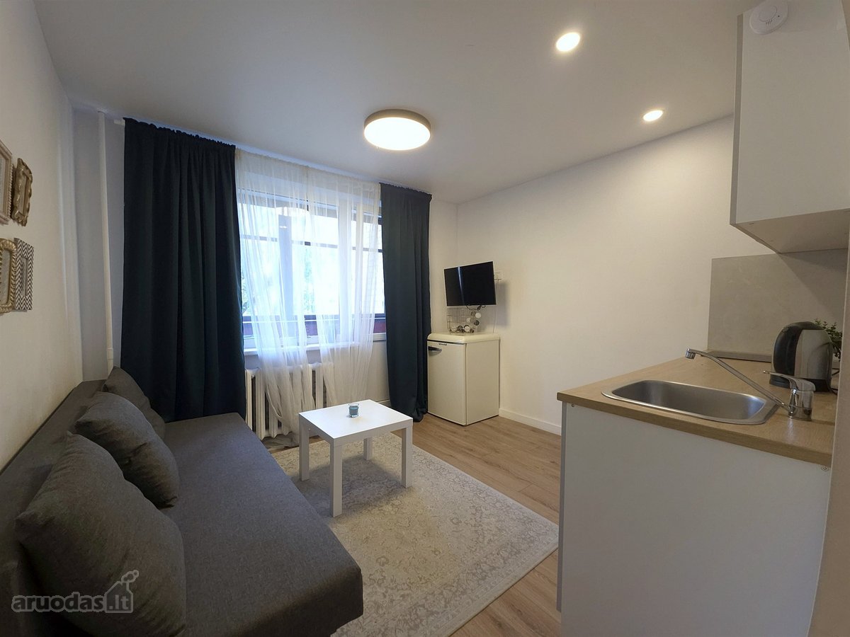 Jauki, pilnai įrengta dviejų kambarių studija - nuotraukos Nr. 14