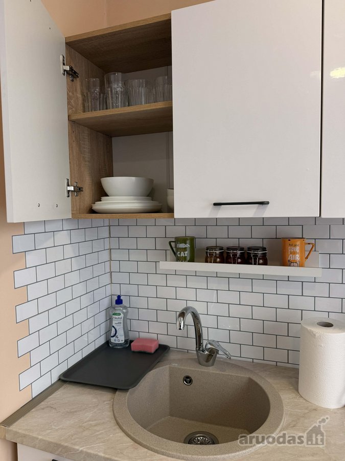 Išnuomojamas jaukus ir tvarkingas 1 kambario - nuotraukos Nr. 7