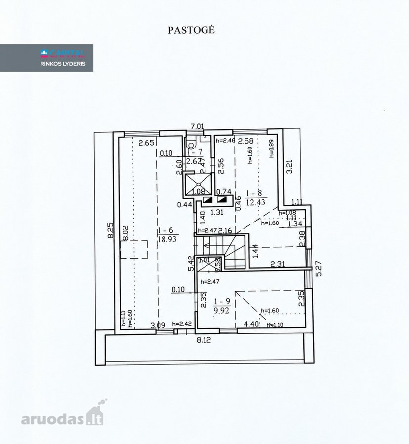 Parduodamas 170,22 Kv. M Namas Su 12,69 Arų - nuotraukos Nr. 43