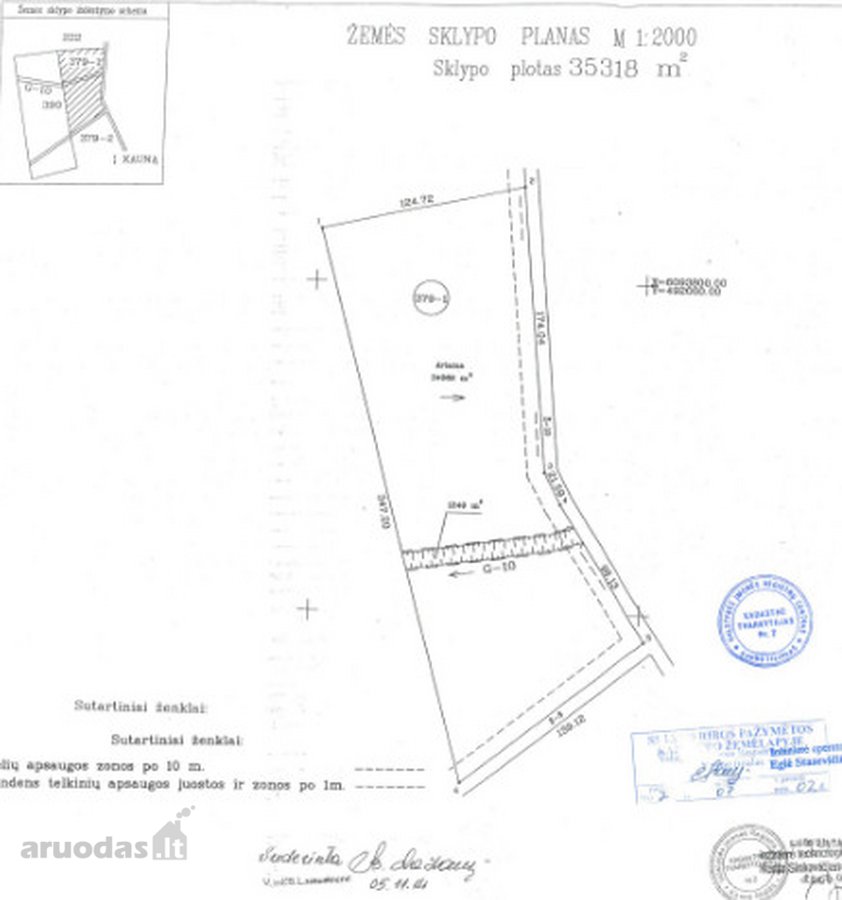 Parduodamas 353 a. žemės sklypas Kauno r. - nuotraukos Nr. 3