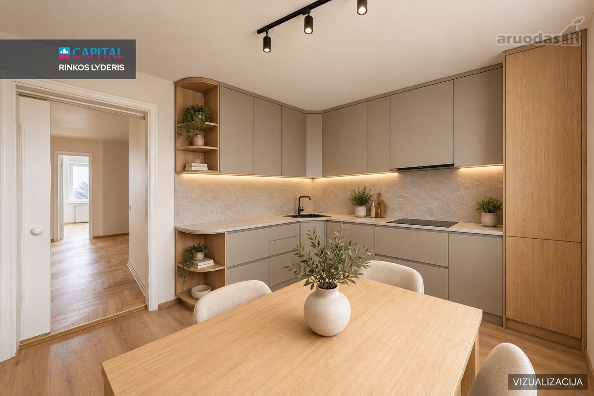 Išskirtinis 152 m² butas per du aukštus su - nuotraukos Nr. 23