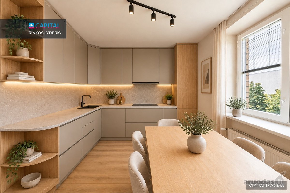 Išskirtinis 152 m² butas per du aukštus su - nuotraukos Nr. 25