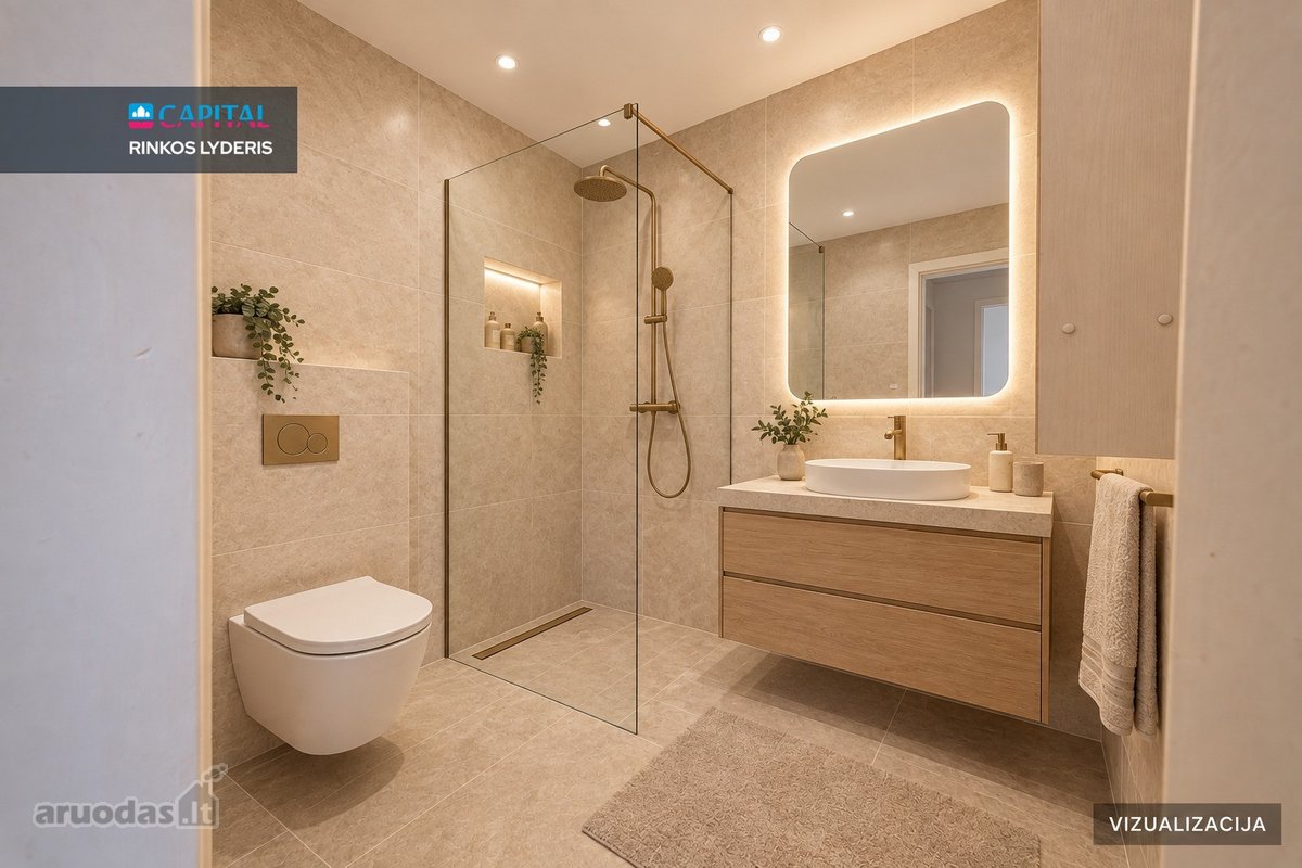 Išskirtinis 152 m² butas per du aukštus su - nuotraukos Nr. 40