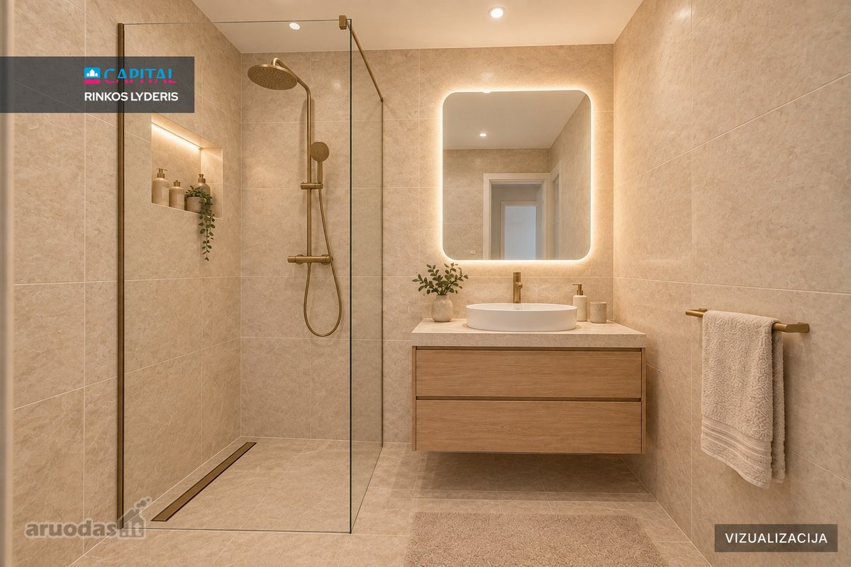 Išskirtinis 152 m² butas per du aukštus su - nuotraukos Nr. 42