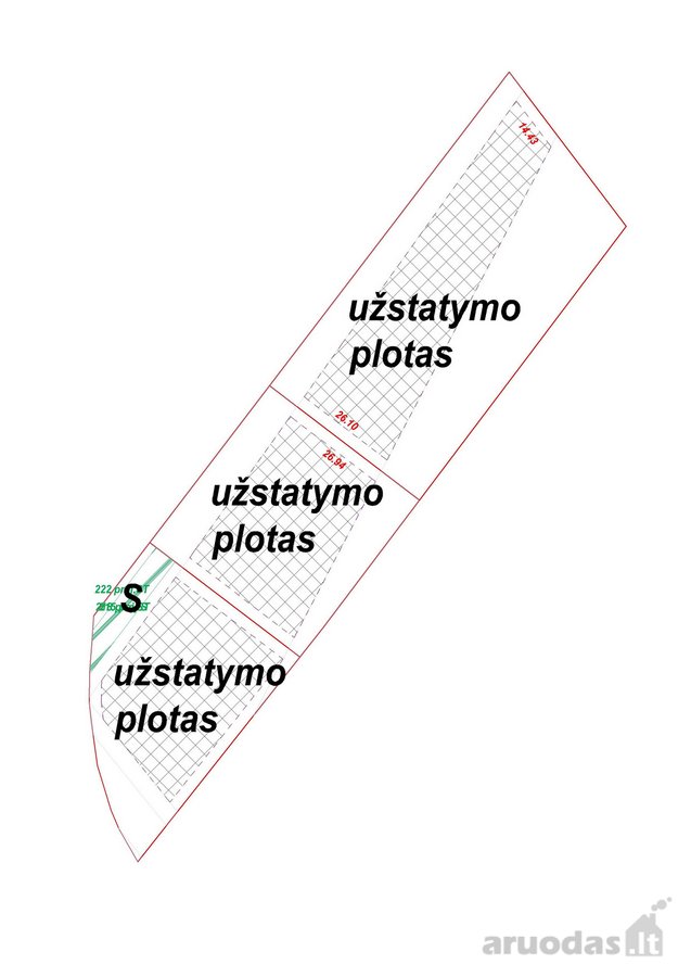 Parduodami 3 Namų Valdos Sklypai Širvintų K. - nuotraukos Nr. 3