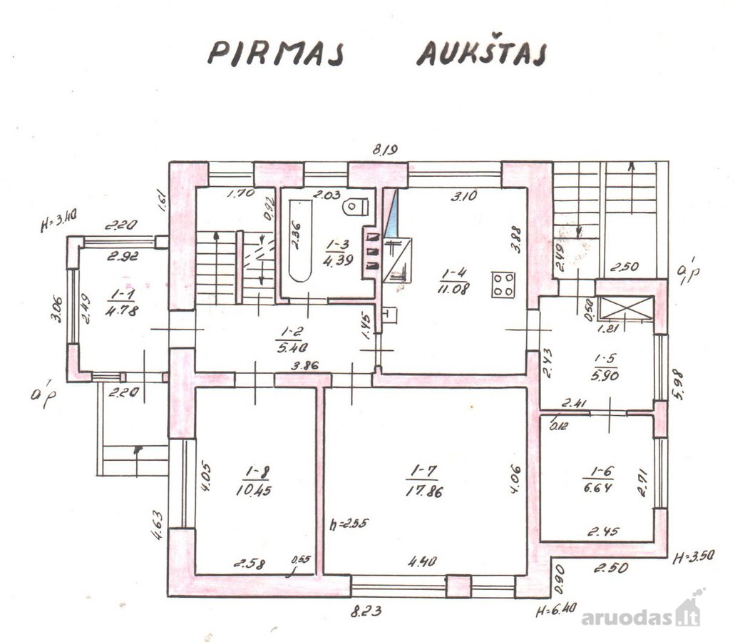 Parduodamas mūrinis namas Statybininkų g. - nuotraukos Nr. 33