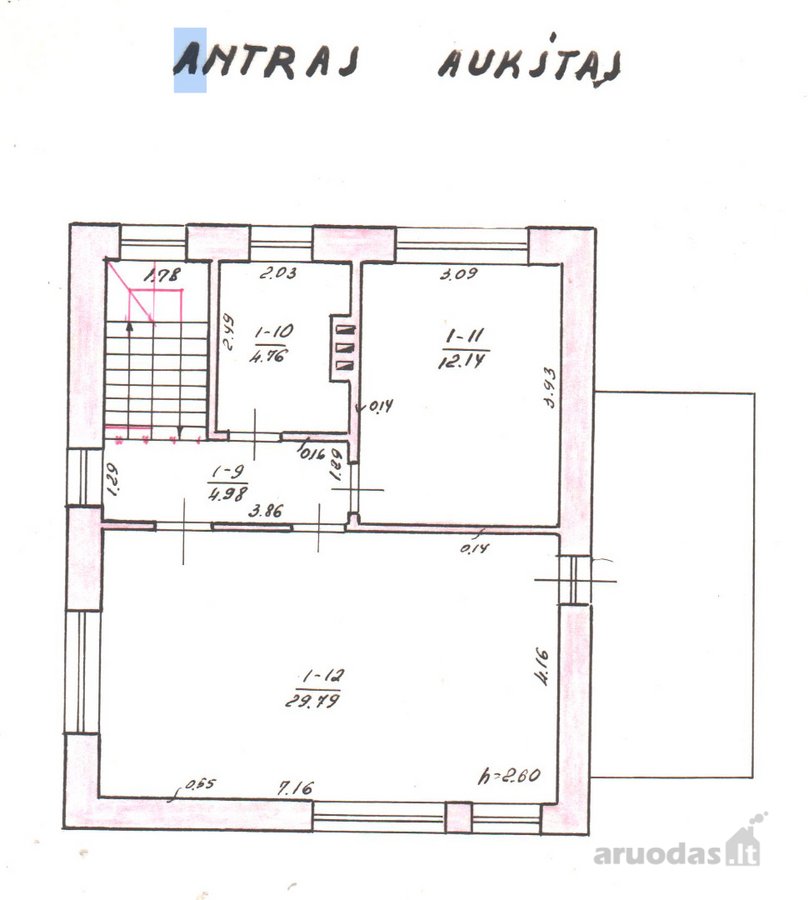 Parduodamas mūrinis namas Statybininkų g. - nuotraukos Nr. 32