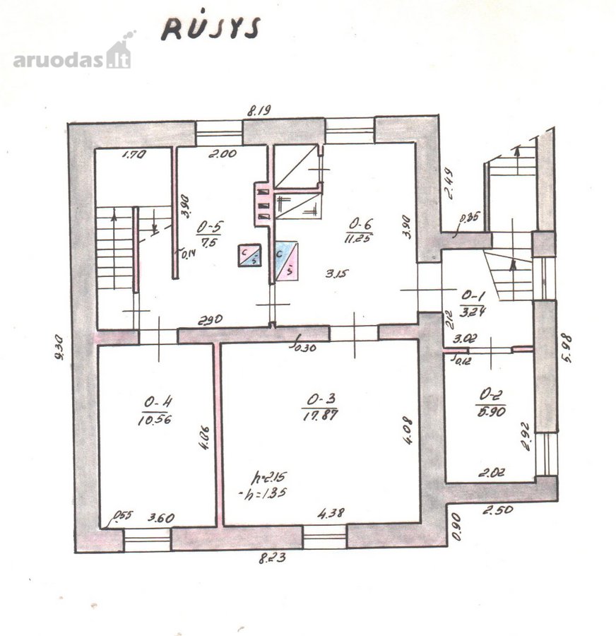 Parduodamas mūrinis namas Statybininkų g. - nuotraukos Nr. 34