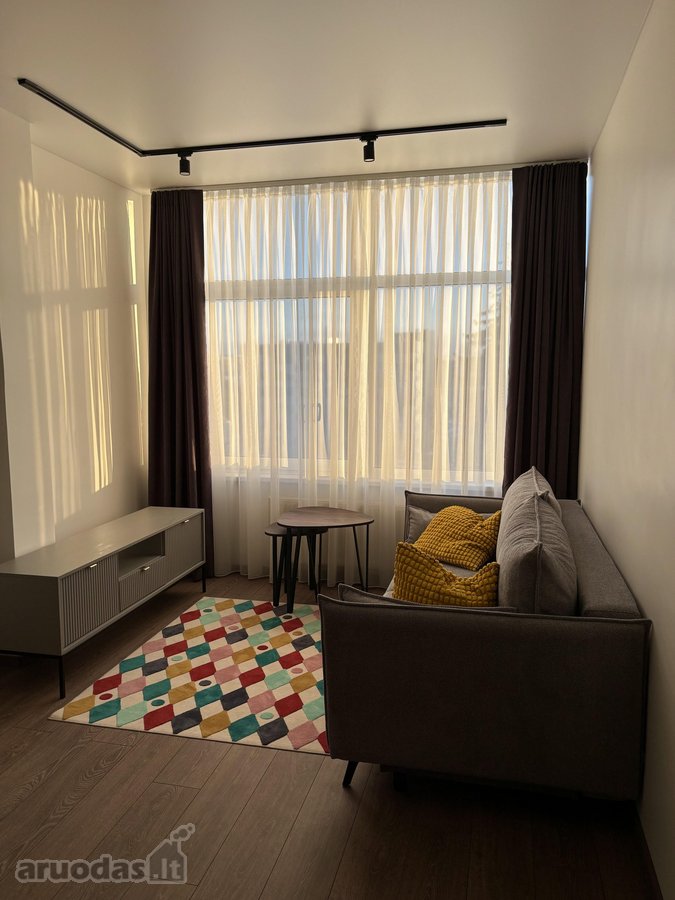 Nuomojamas Naujai Įrengtas 21 m² Studijos - nuotraukos Nr. 2