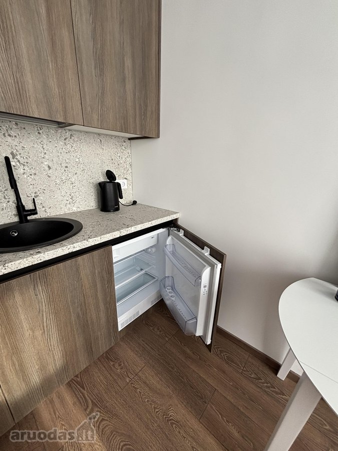 Nuomojamas Naujai Įrengtas 21 m² Studijos - nuotraukos Nr. 4