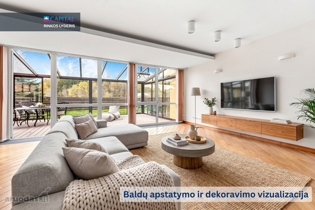 Erdvus 256 m² Kotedžas Prie Visorių Miško Su - nuotraukos Nr. 2