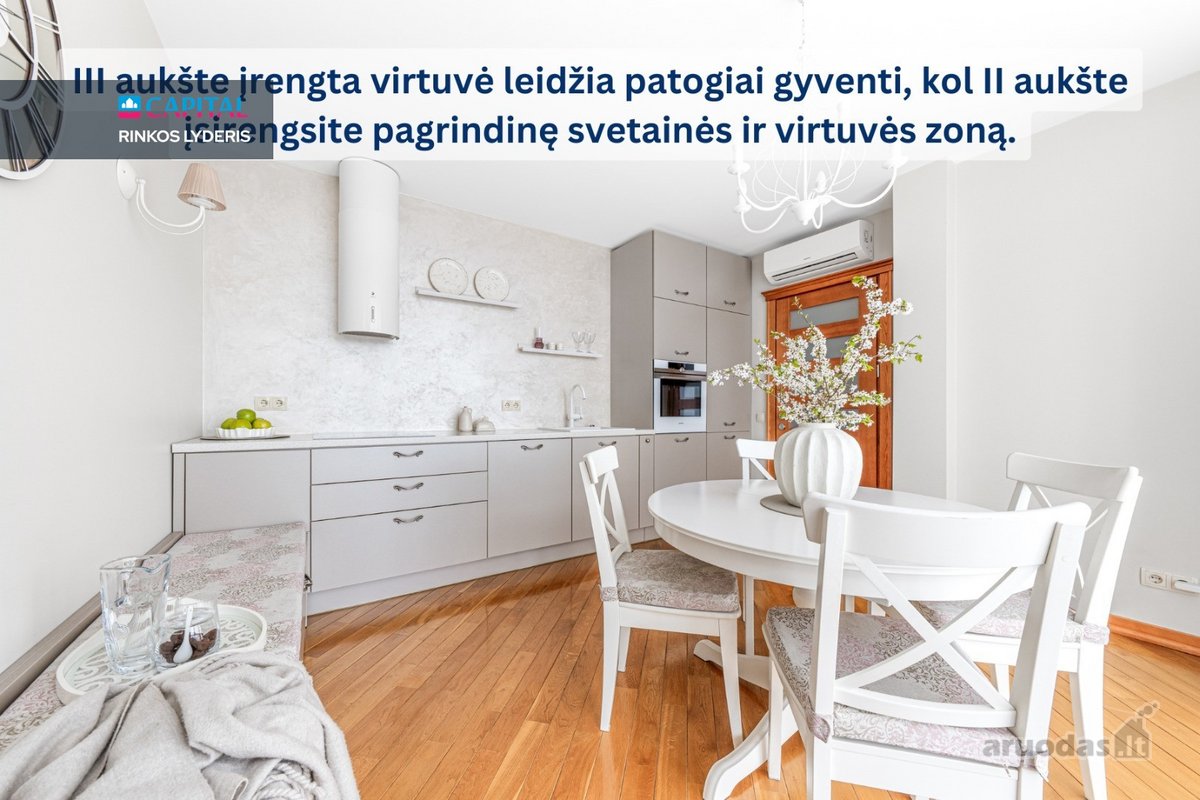 Erdvus 256 m² Kotedžas Prie Visorių Miško Su - nuotraukos Nr. 11