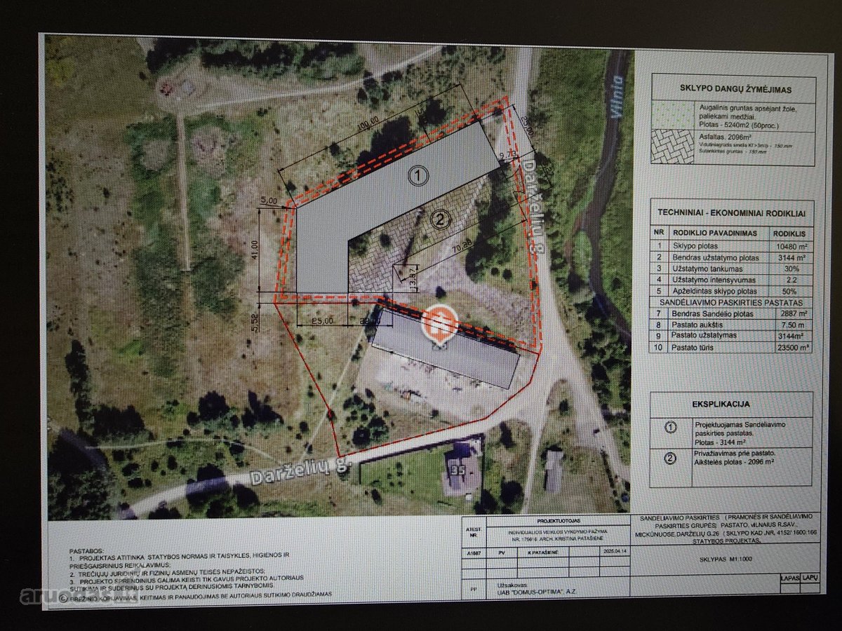 Parduodamas 1,02 ha komercinės paskirties - nuotraukos Nr. 3