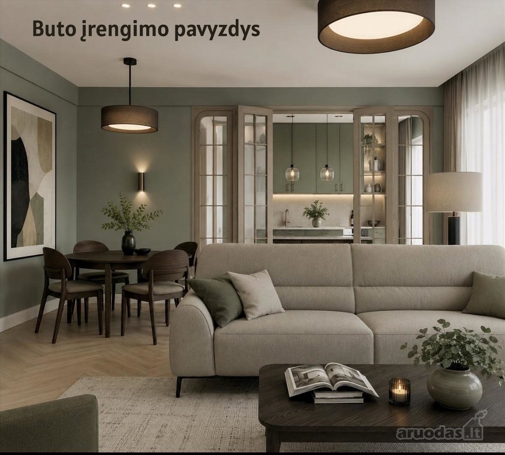 Parduodamas 93 M2 Ploto Butas Naujos Statybos - nuotraukos Nr. 9