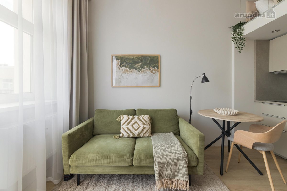 Nuomojami moderniai įrengti 1k. apartamentai - nuotraukos Nr. 7