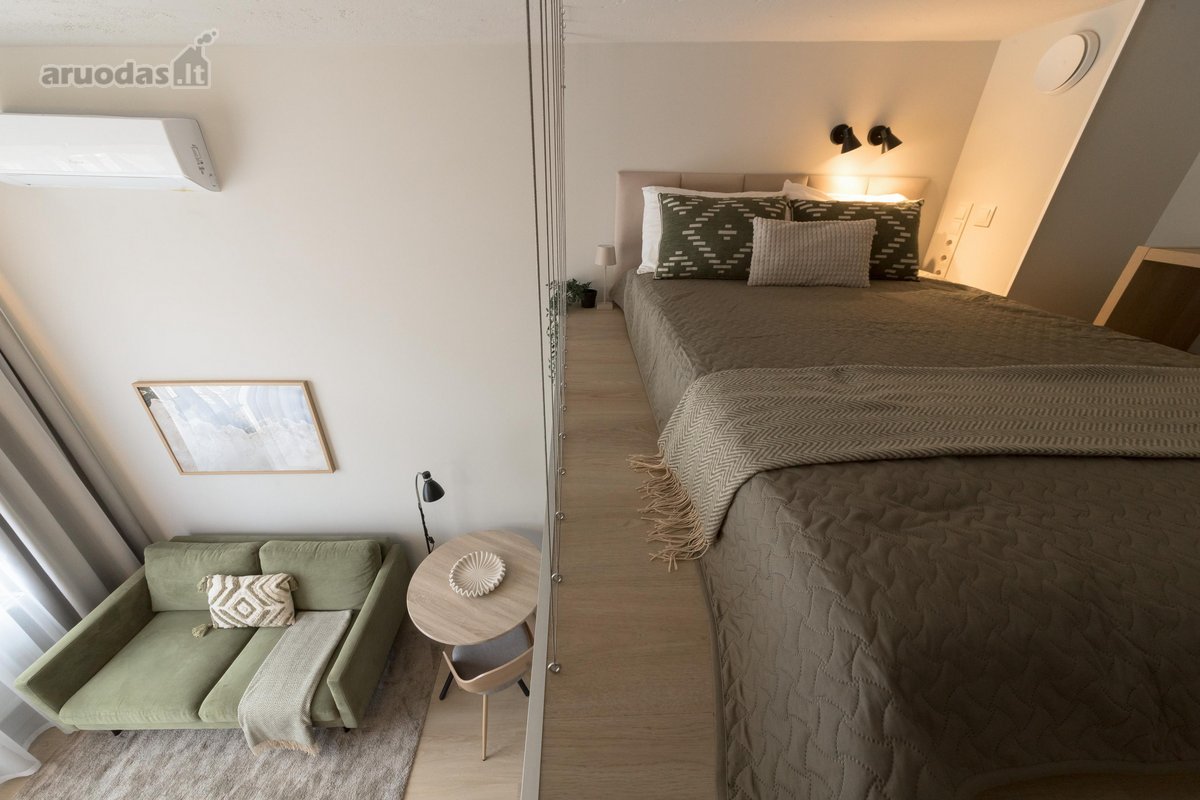 Nuomojami moderniai įrengti 1k. apartamentai - nuotraukos Nr. 8