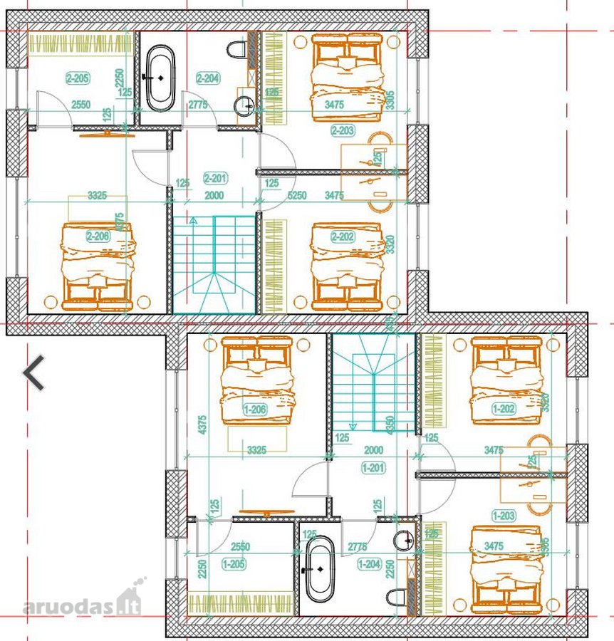 Naujos statybos A++ klasės  113 m²  - nuotraukos Nr. 4