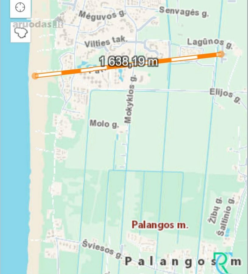 Parduodama sklypo dalis Palangoje, Žibų g. 73 - nuotraukos Nr. 2