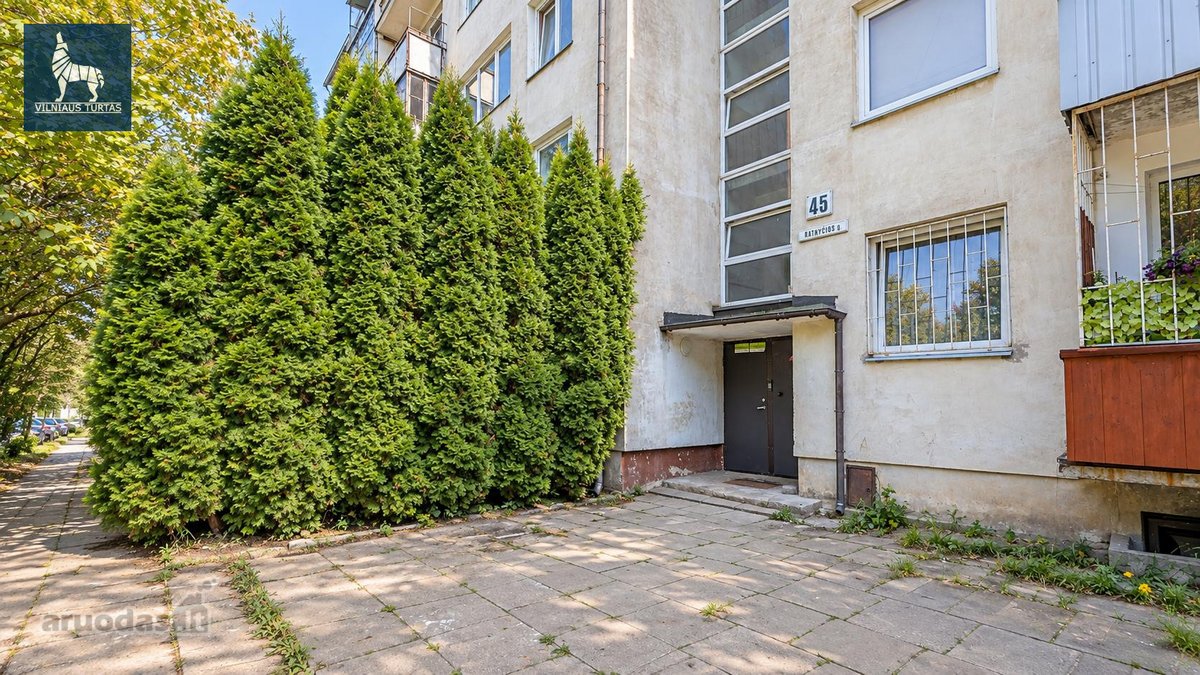 Parduodamas butas Šnipiškėse, žalioje ir - nuotraukos Nr. 15