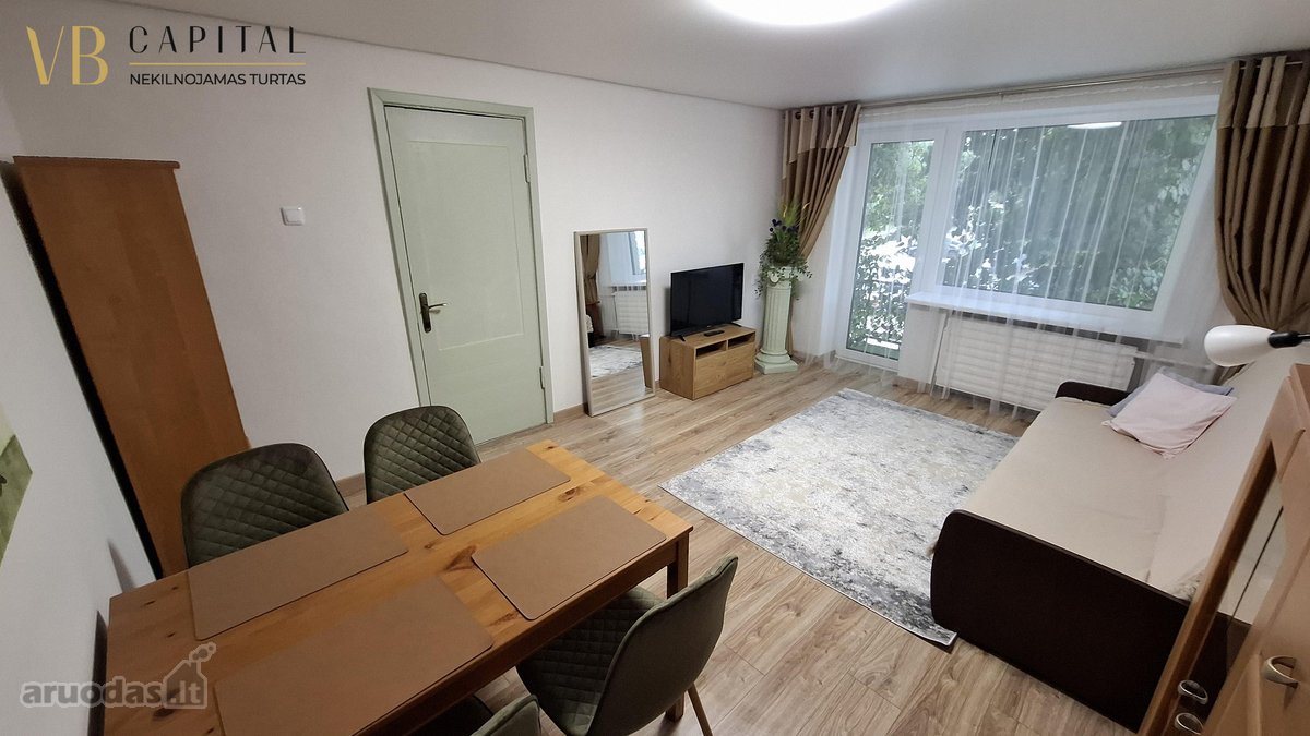 Išnuomojamas 2 kambarių butas, ką tik po - nuotraukos Nr. 2