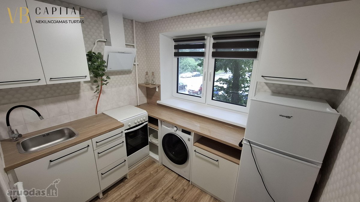 Išnuomojamas 2 kambarių butas, ką tik po - nuotraukos Nr. 16