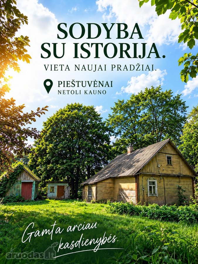 Parduodama / keičiama autentiška Sodyba su ~1 - nuotraukos Nr. 2